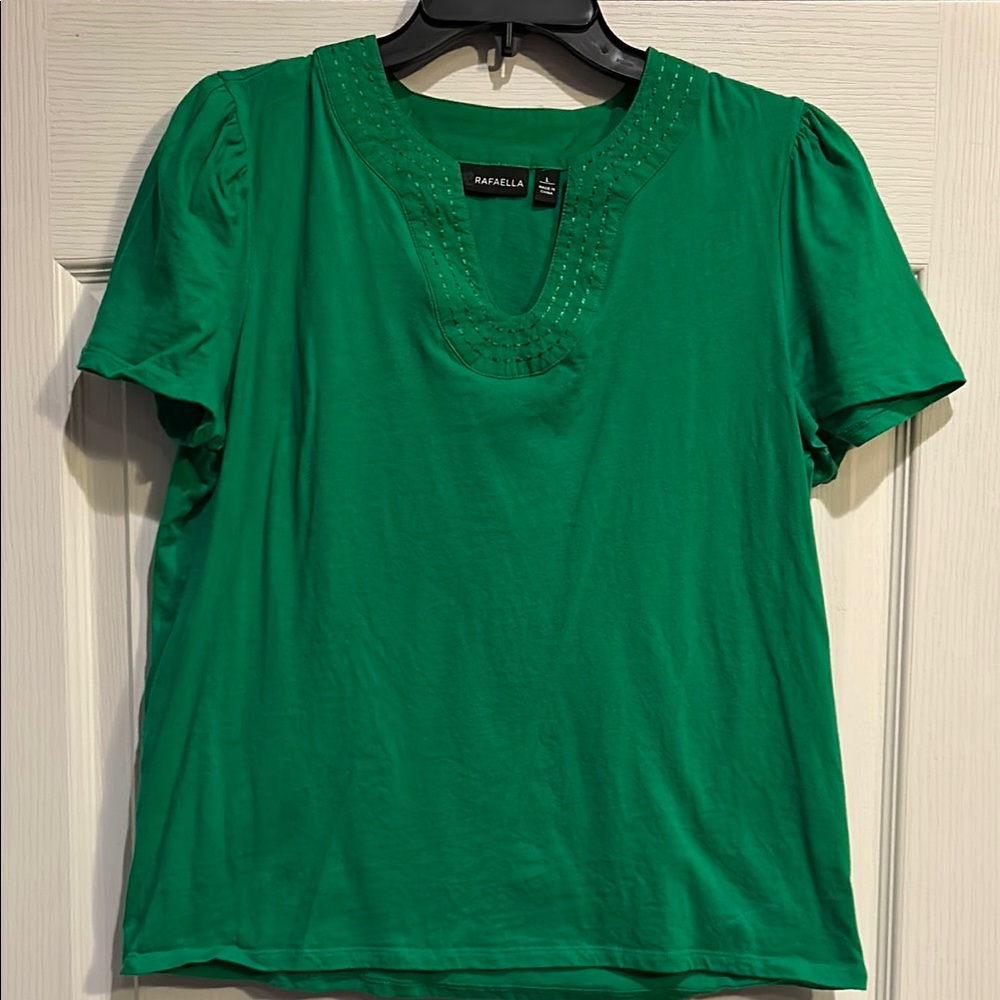 Rafaella Vibrant Green Blouse